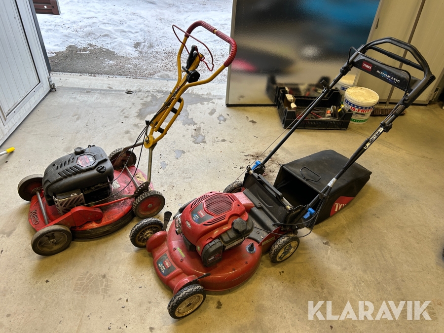 Gräsklippare 2st Klippo / Toro