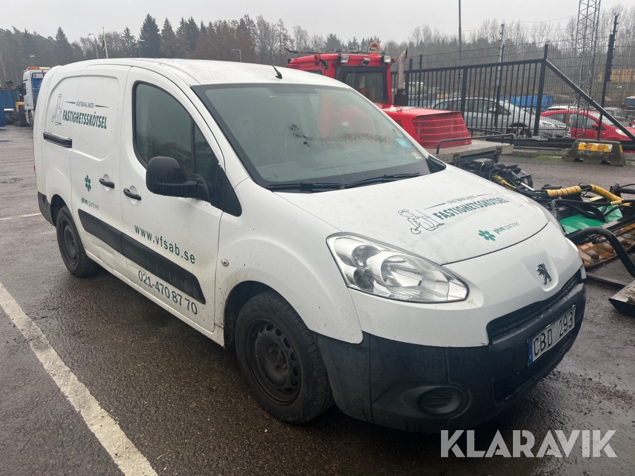 Skåpbil Peugeot Partner 1,6 HDi 90hk