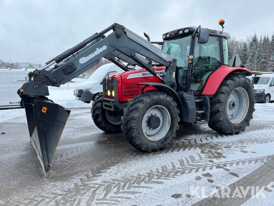Traktor Massey Ferguson 6480 Dyna 6 med lastare