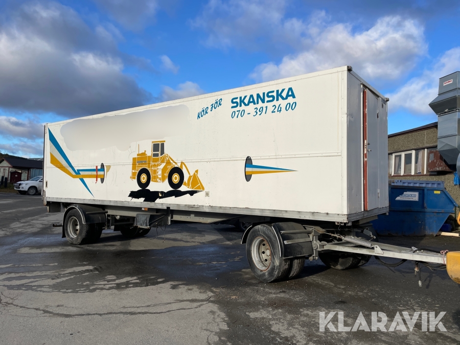 Skåpsläp Forss-Parator S2-Spc-92