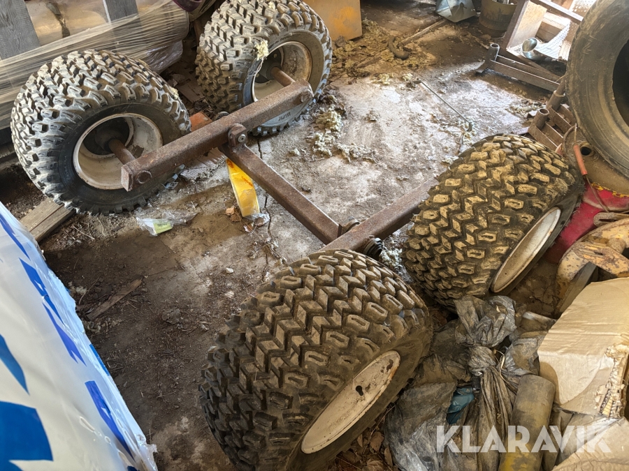 Boogievagn till timmervagn med tillbehör