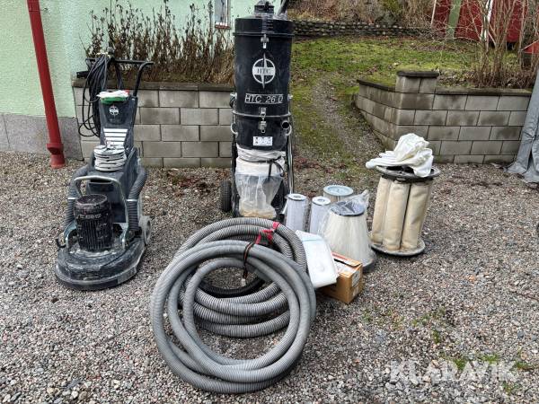 Komplett sliputrustning HTC 420 VS HtC 26D med tillbehör