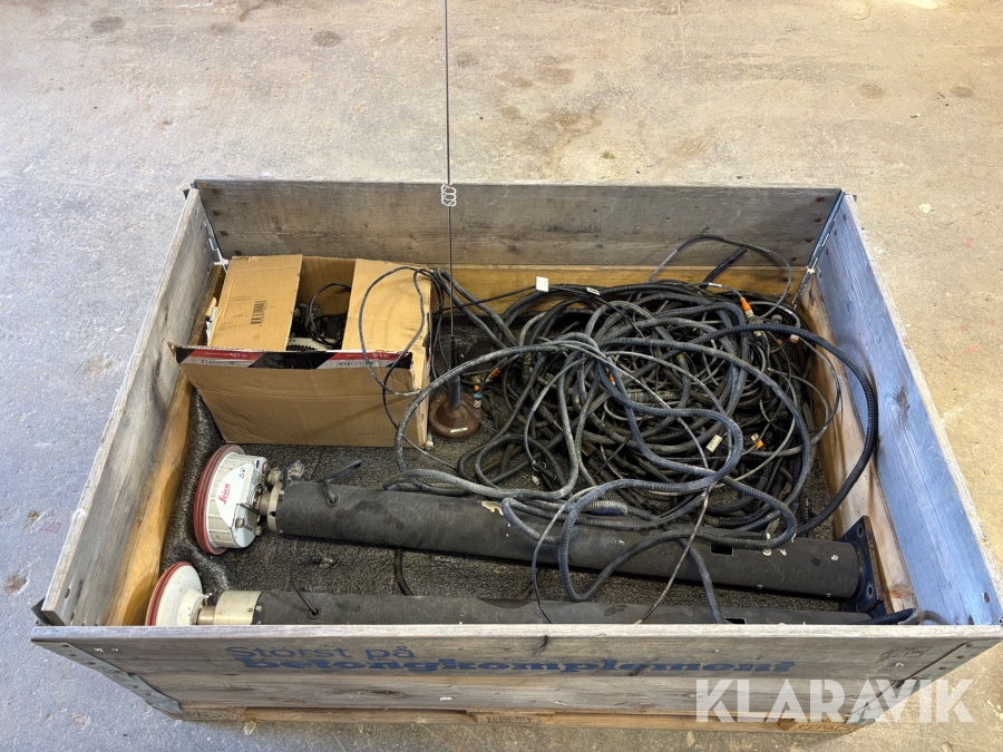 Grävsystem utan skärm Leica 3D