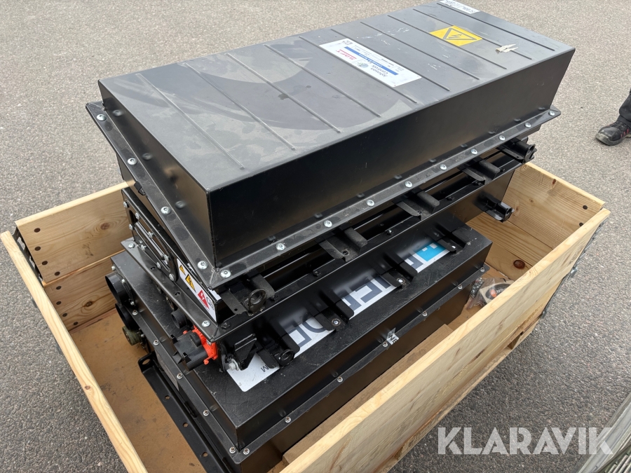 Pall med 3st hybridbilsbatterier (Lithium/Ion) Johnson Controls Saft 3st