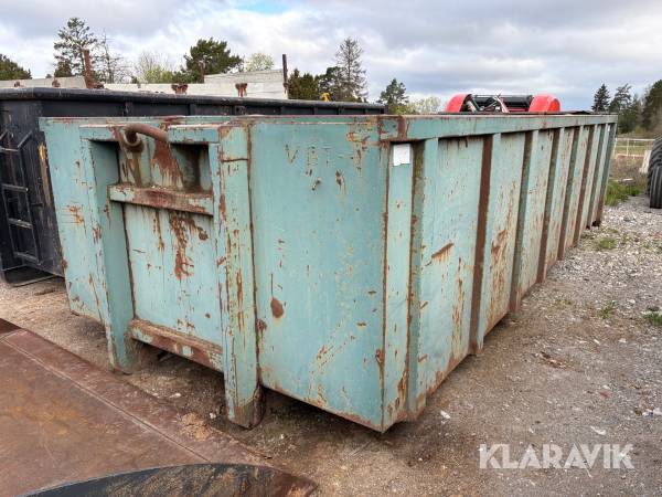 Lastväxlarcontainer 18 kbm