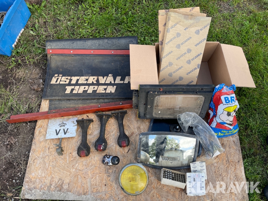 Diverse delar till lastbil Scania