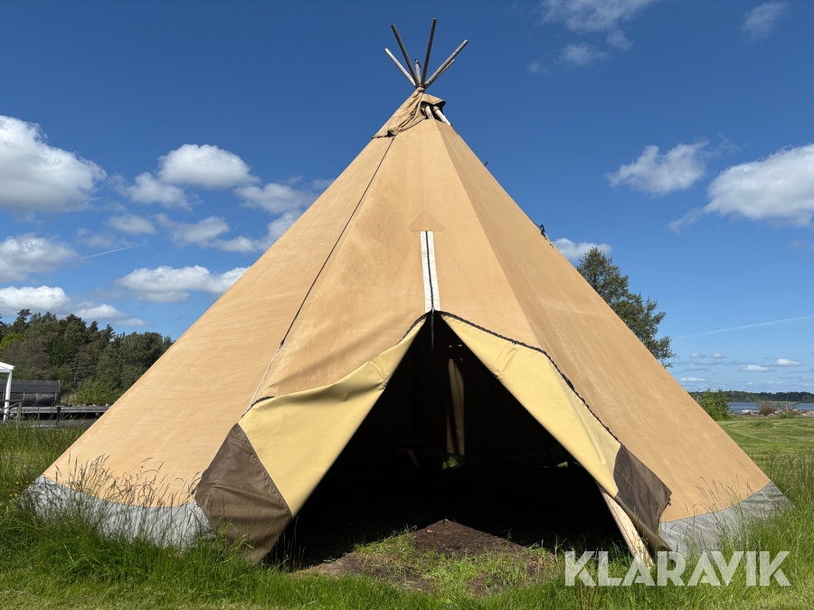 Tipitält Tentipi Cirrus 40 Evhex FR/C inkl muurikka Evenemangstält