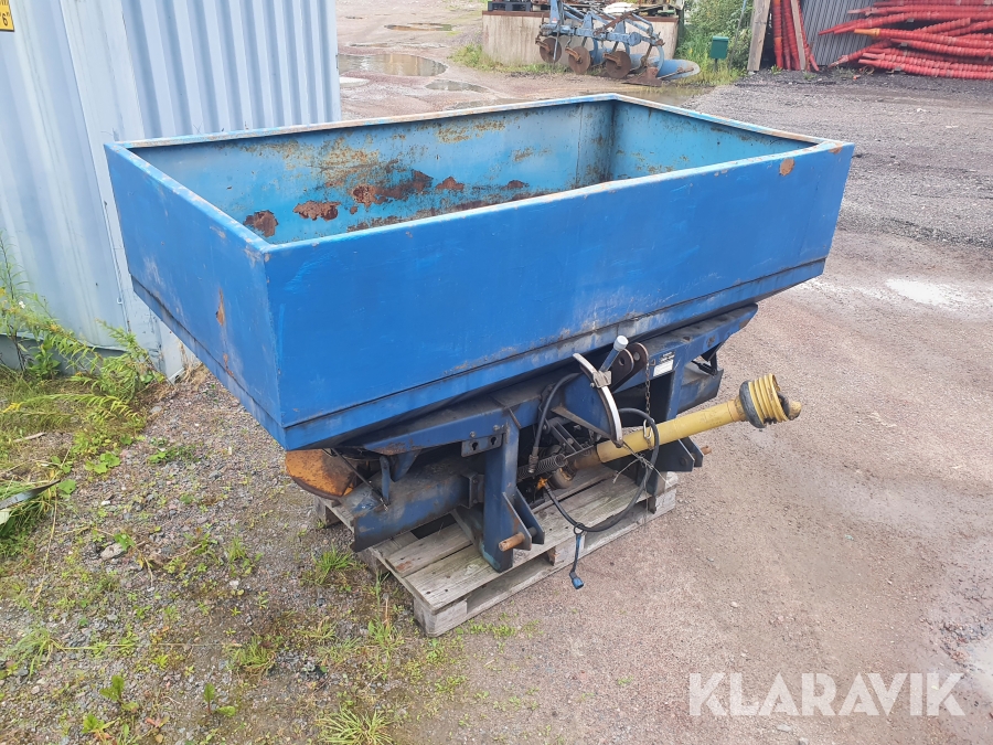 Konstgödningsspridare Bogballe D600 med förhöjning