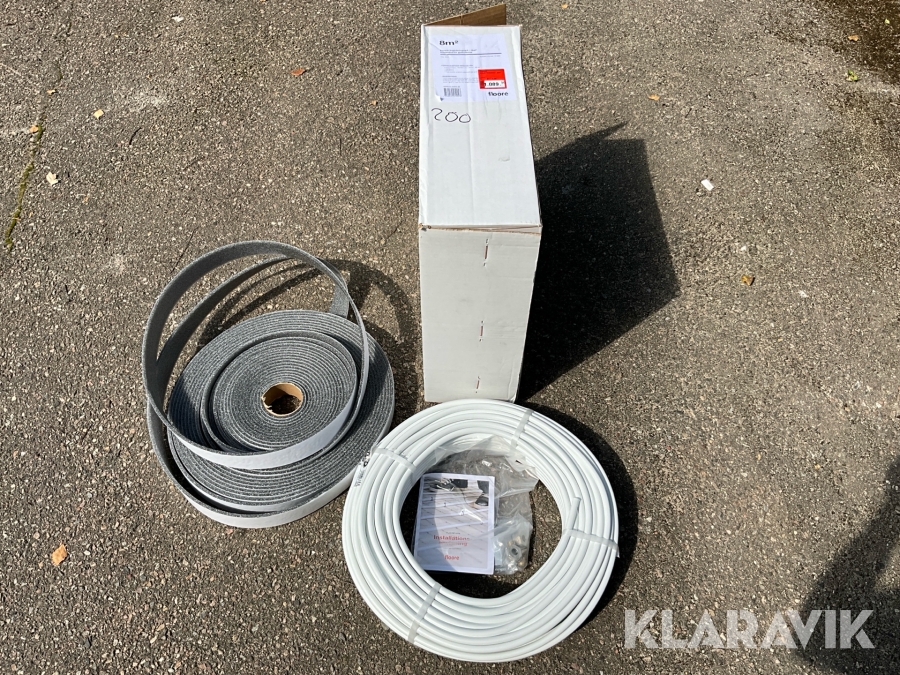 Golvvärme Floore ingjutningskit vattenburen golvvärme 8m2