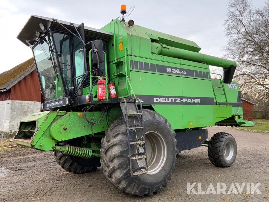Skördetröska Deutz-Fahr M3640 HTS tröska