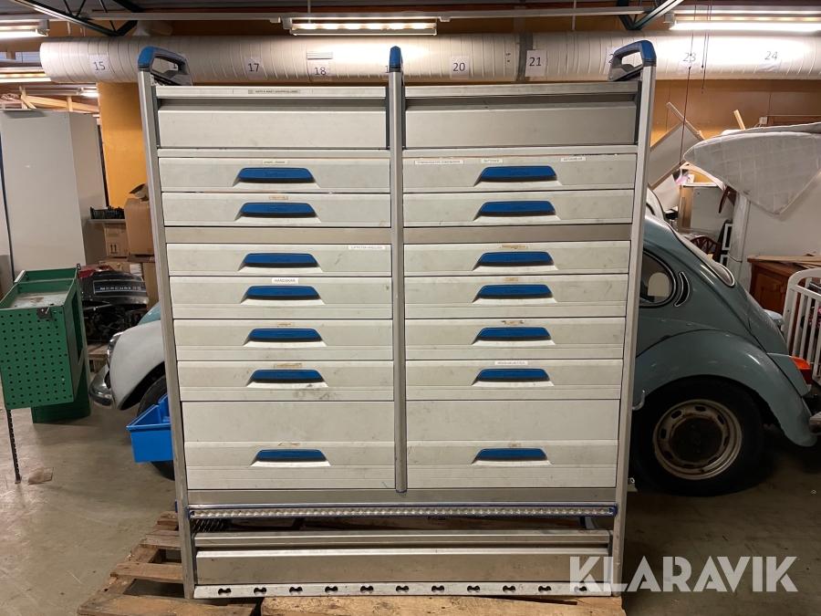 Bilinredning till skåpbil Sortimo Globelyst M 1st