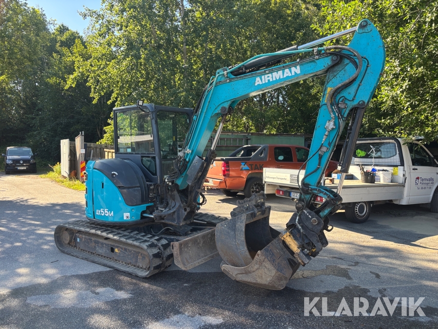 Grävmaskin Airman AX55U-6A