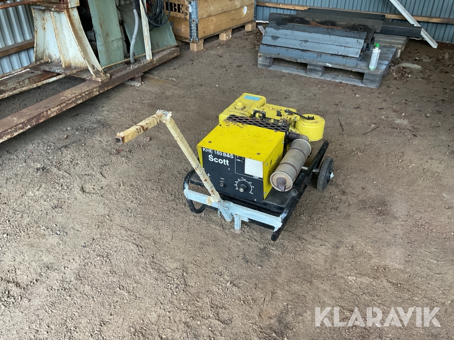Bensinsvets / elverk ESAB Scott KHE 160 B&S 11hk