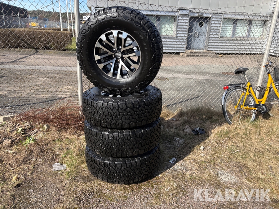 Däck på fälg Goodrich LT 315/70R17 till Ford Raptor