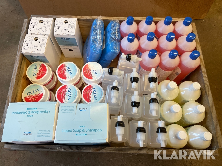 Parti med desinficering och städ