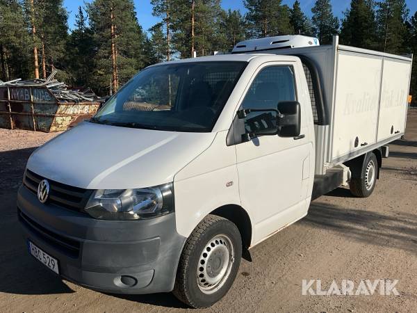 Transporter med kylaggregat VW Transporter långtflak