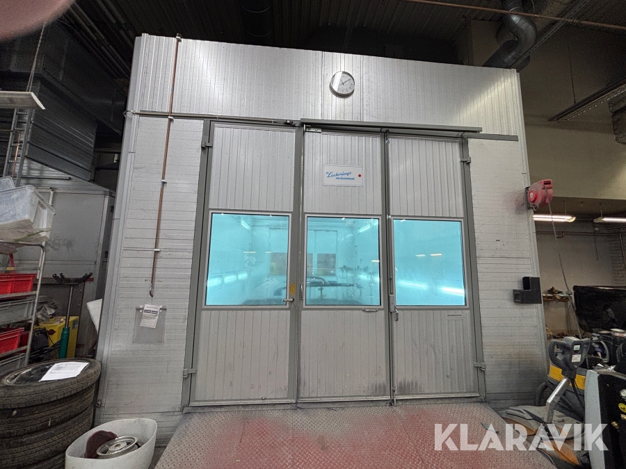 Kombibox komplett Ab Lackeringsanläggningar LA 502 F-o-x-ug-b sprutning/torkning