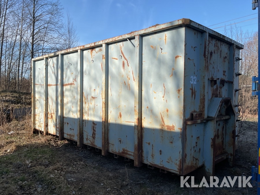 Lastväxlarcontainer 35m3