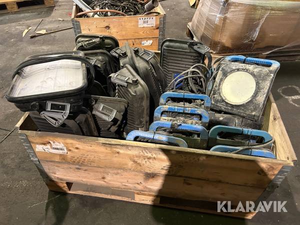 Byggbelysning ca 20 st