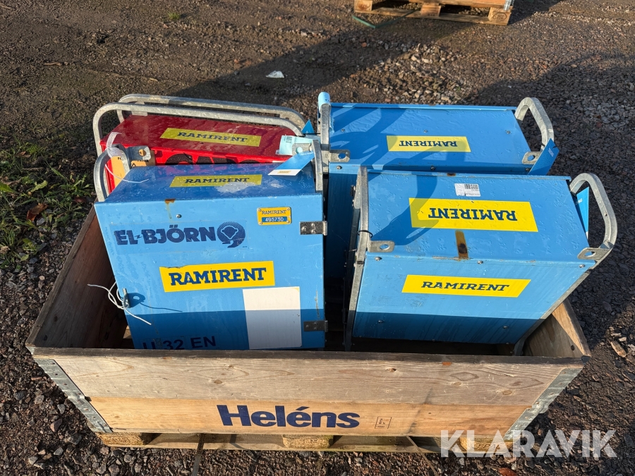 Undercentraler El-björn, Garo UC32 4 st