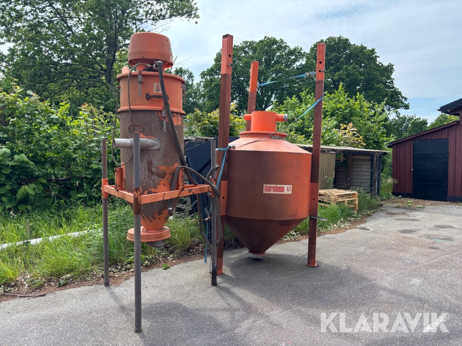 Återvinningsaggregat till  grus Norclean AB