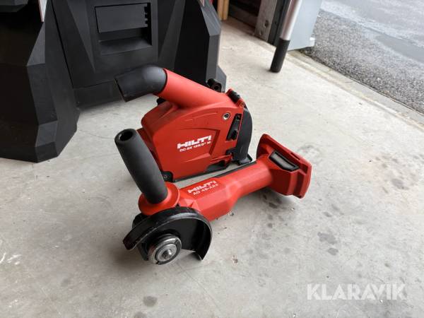 Vinkelslip Hilti AG 125-A22 med kåpa DC-EX