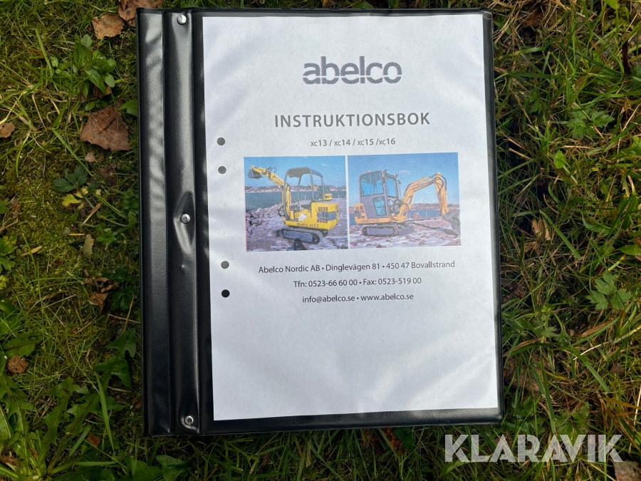 Grävmaskin Abelco XC13