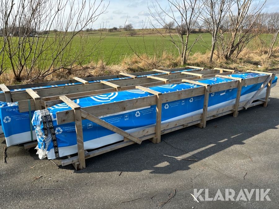 Bandtäckningsplåt Lindab svart aluminium 72 st