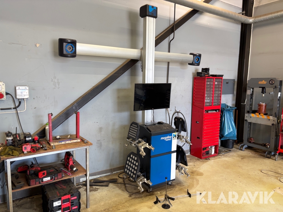 Hjulinställningsmaskin Hoffman Megaline 3D