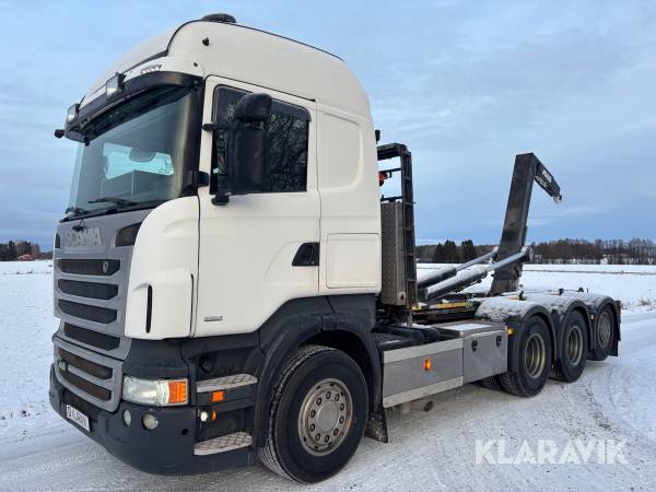 Lastväxlare Scania R480 8x4 med recodrive