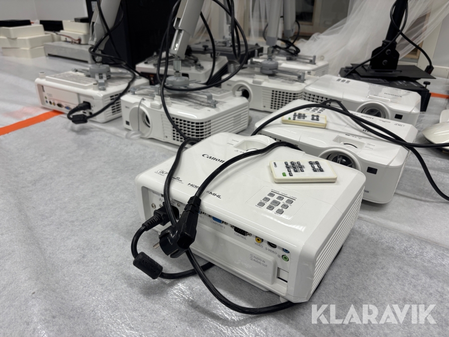 Parti med projektorer Canon / Sharp LV-X320 / PG-D2500X 10st