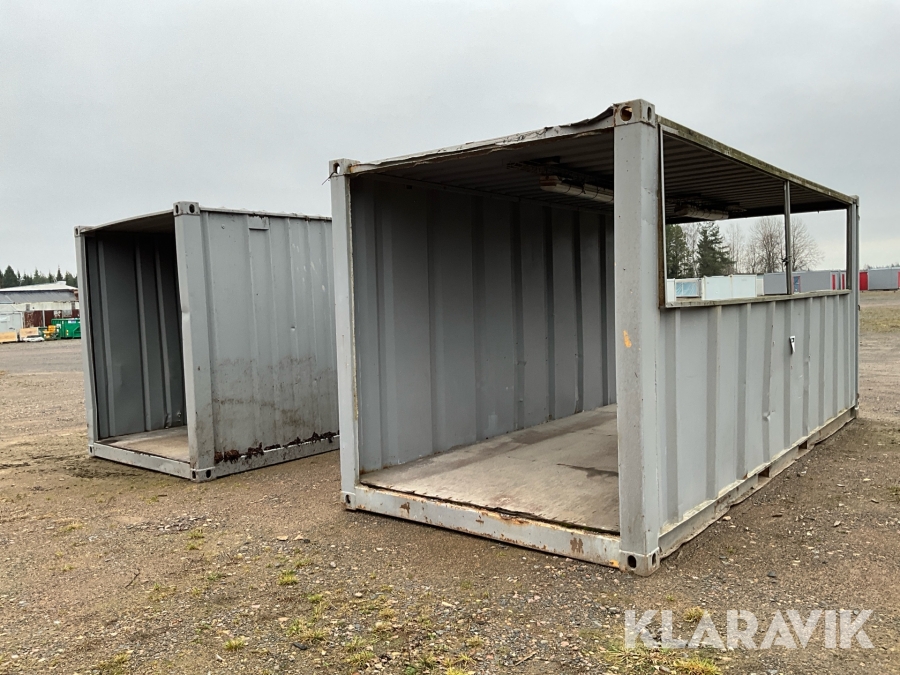 Container gångtunnel 2st