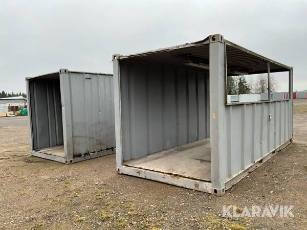 Container gångtunnel 2st