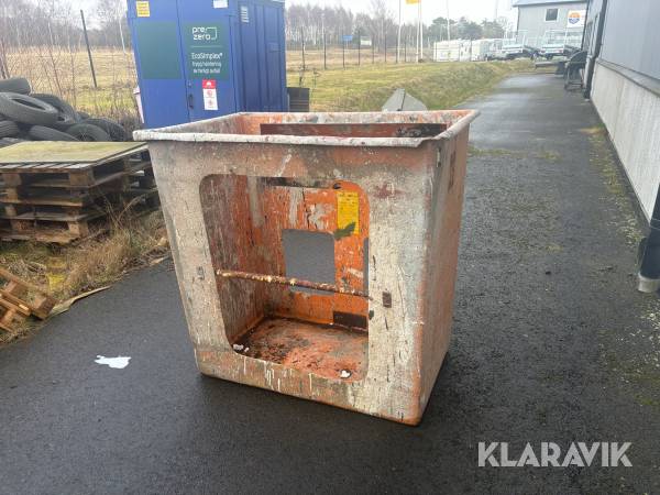 Personkorg till lift glasfiber