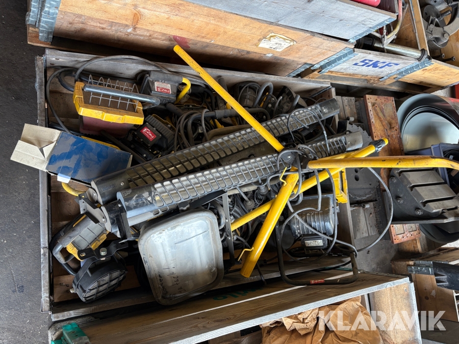 Byggbelysning och infravärmare