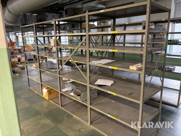 Lagerhyllor, 4st sektioner