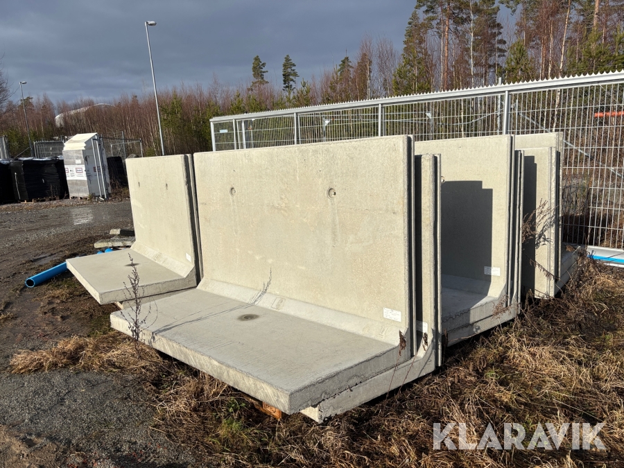 L-stöd 1200 x 2000 10 st Svenska Cement