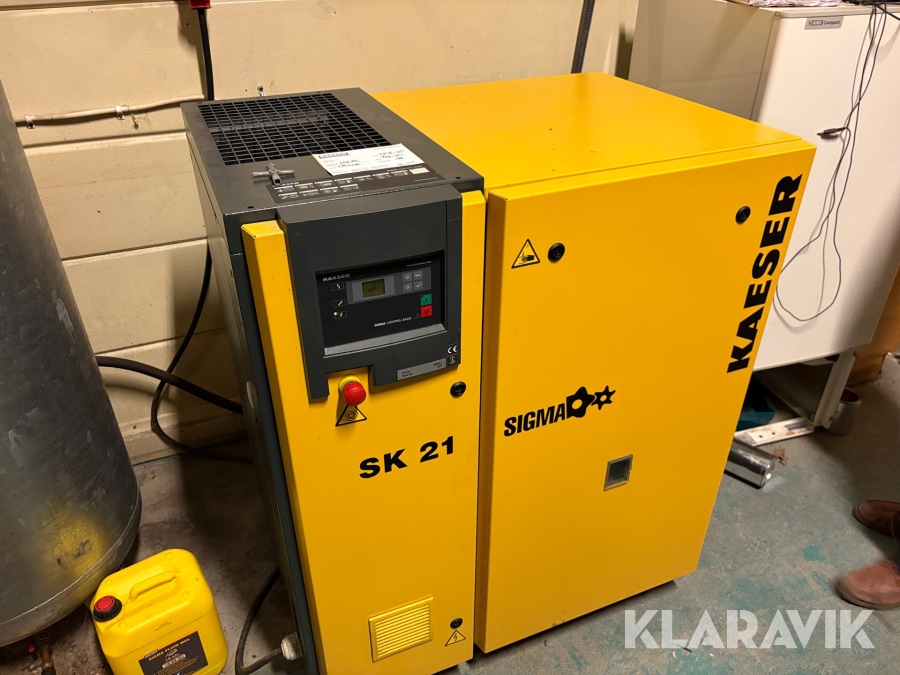 Skruvkompressor Kaeser SK21