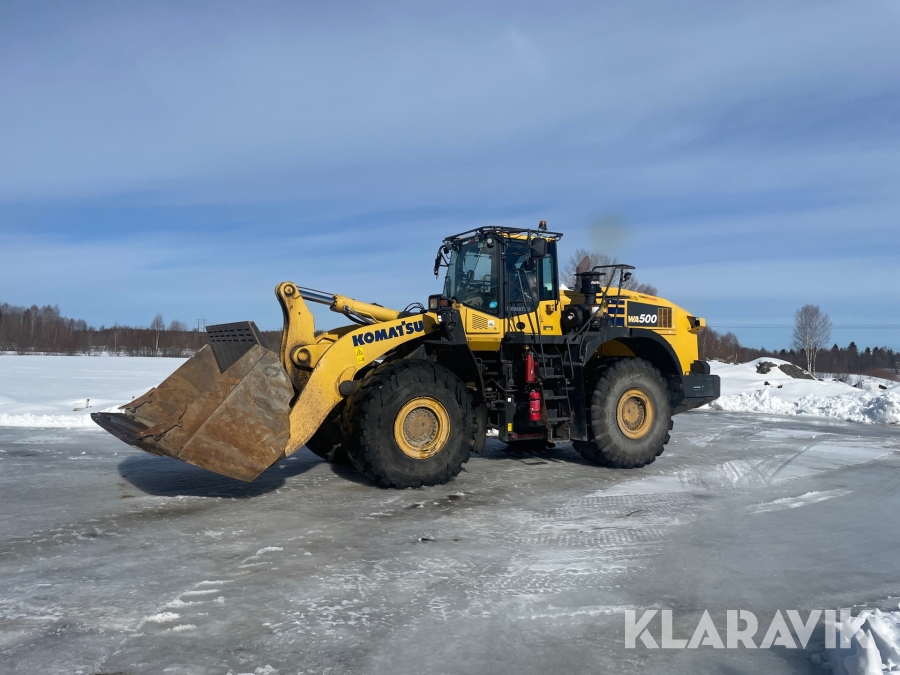 Hjullastare Komatsu WA500-8