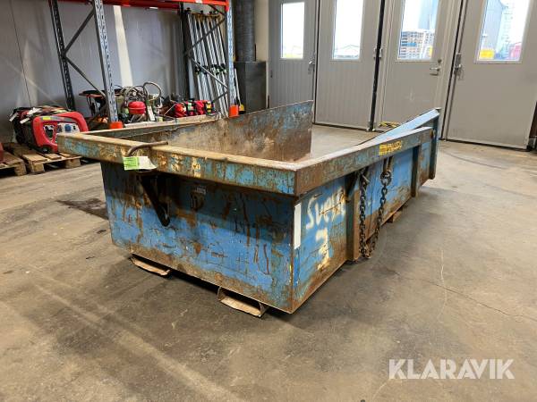 Matrialbask självtömmande Stilo Sopbask 2000