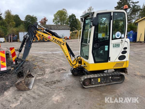 Minigrävare Terex TC16