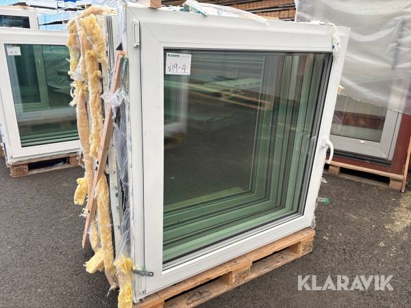 Plastfönster Salamander 4 st
