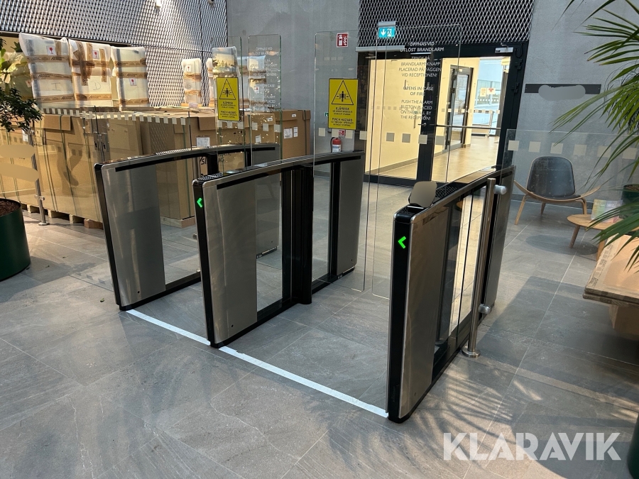 Säkerhetsspärr / Speedgate Boon Edam in/utgång