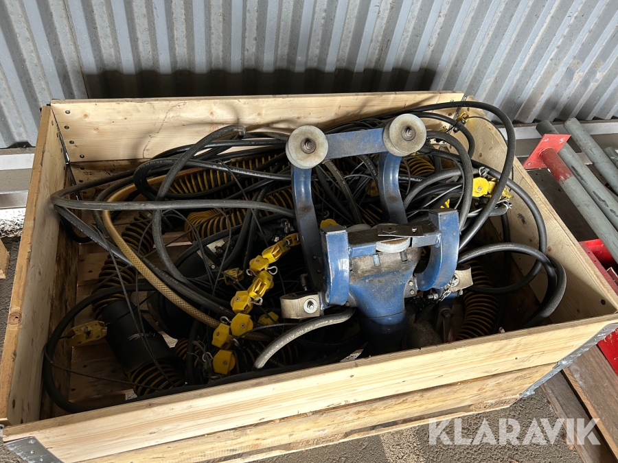 Löpande kanal avgasutsug  