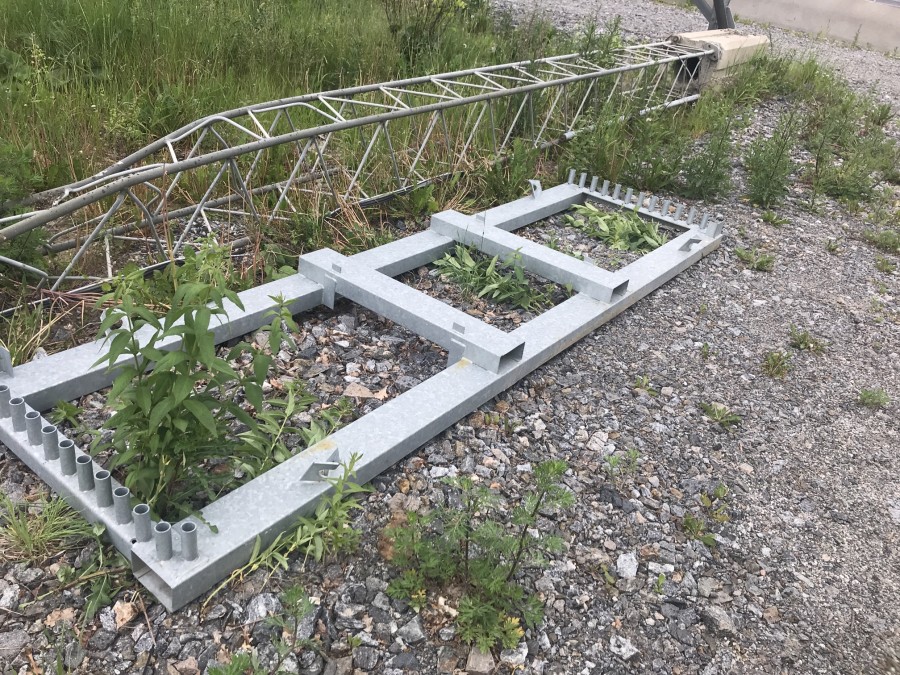 Ställning till byggstängsel