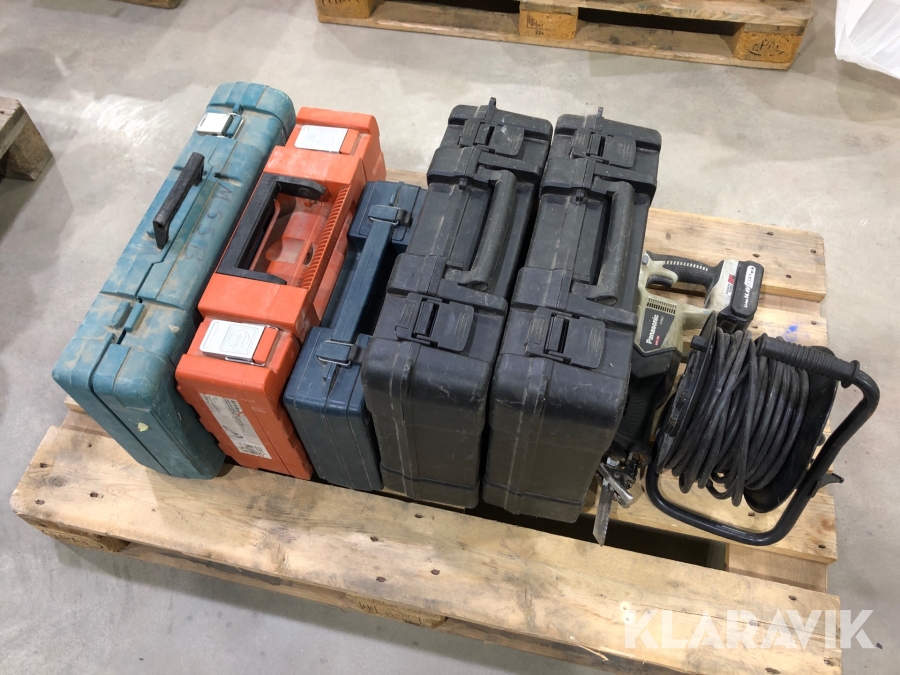 Diverse maskiner Bosch Panasonic Makita Fein