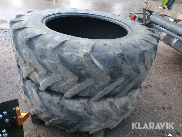Traktordäck 2 st Michelin 16.9R34 Agribib