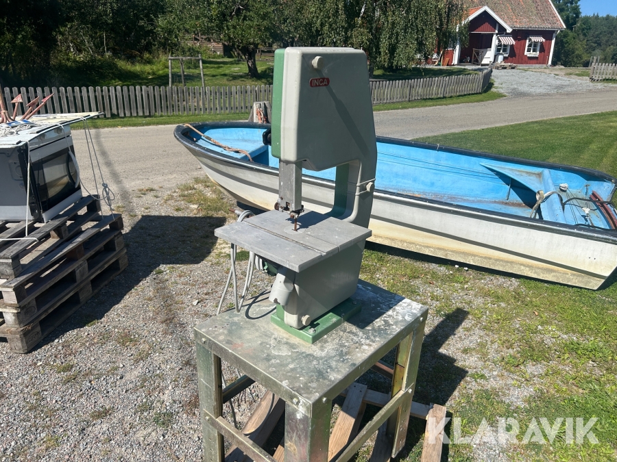 Bandsåg Inca Injecta AG, Västerås, Klaravik auktioner