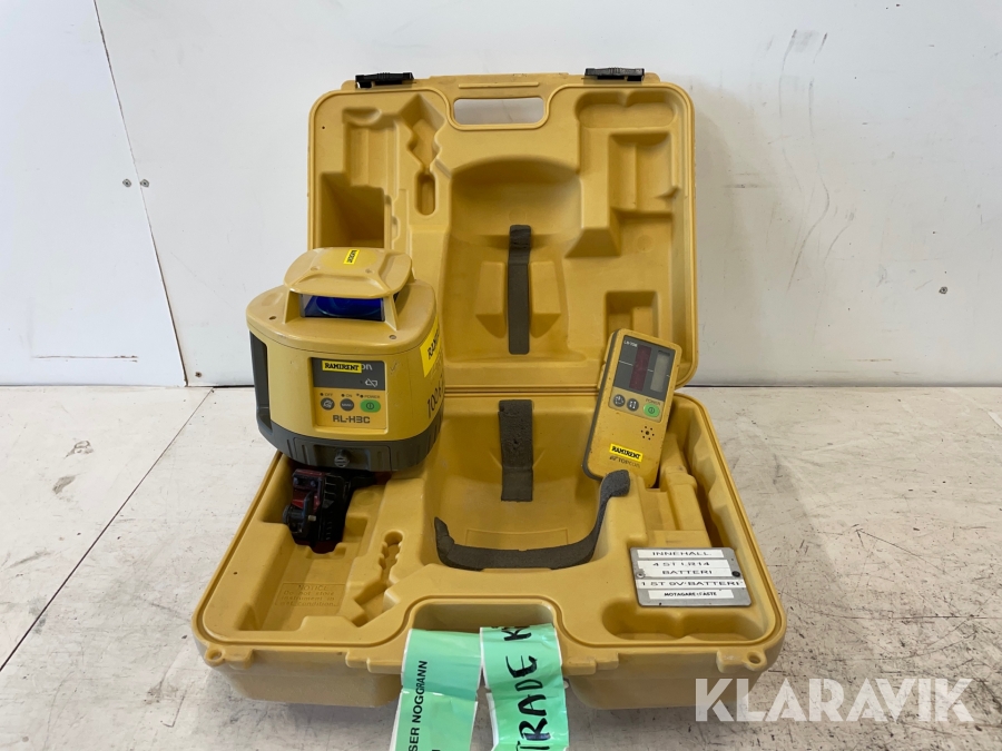 Planlaser inkl mottagare Topcon RL-H3C + LS-70B