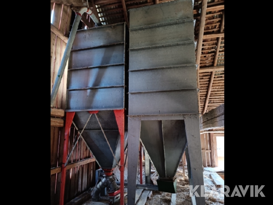 Konfickor 2 st med skruvar